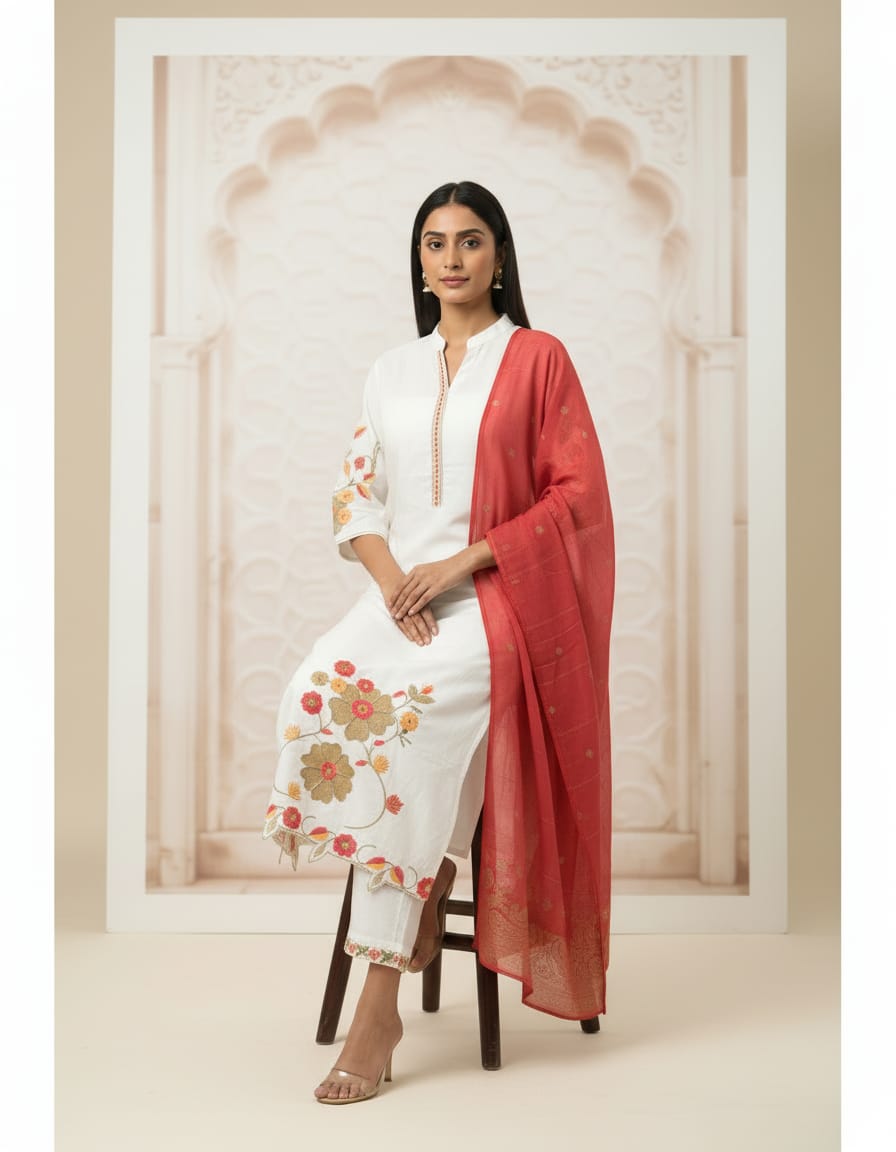 party wear cotton suit