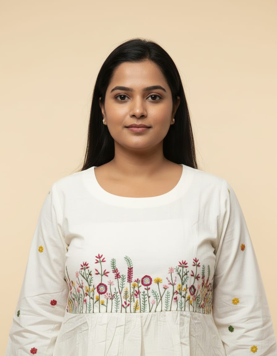 cord set with sort top jaipur cotton