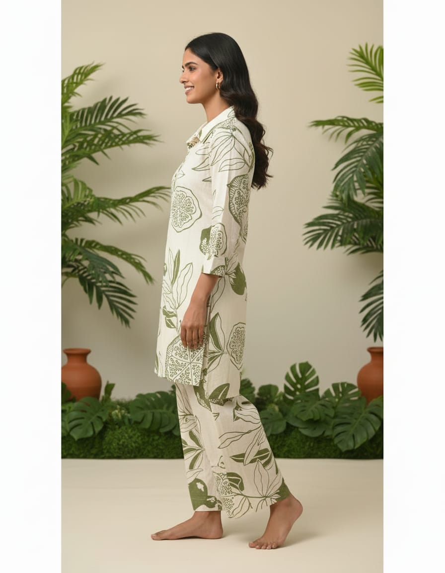 cord set khadi cotton