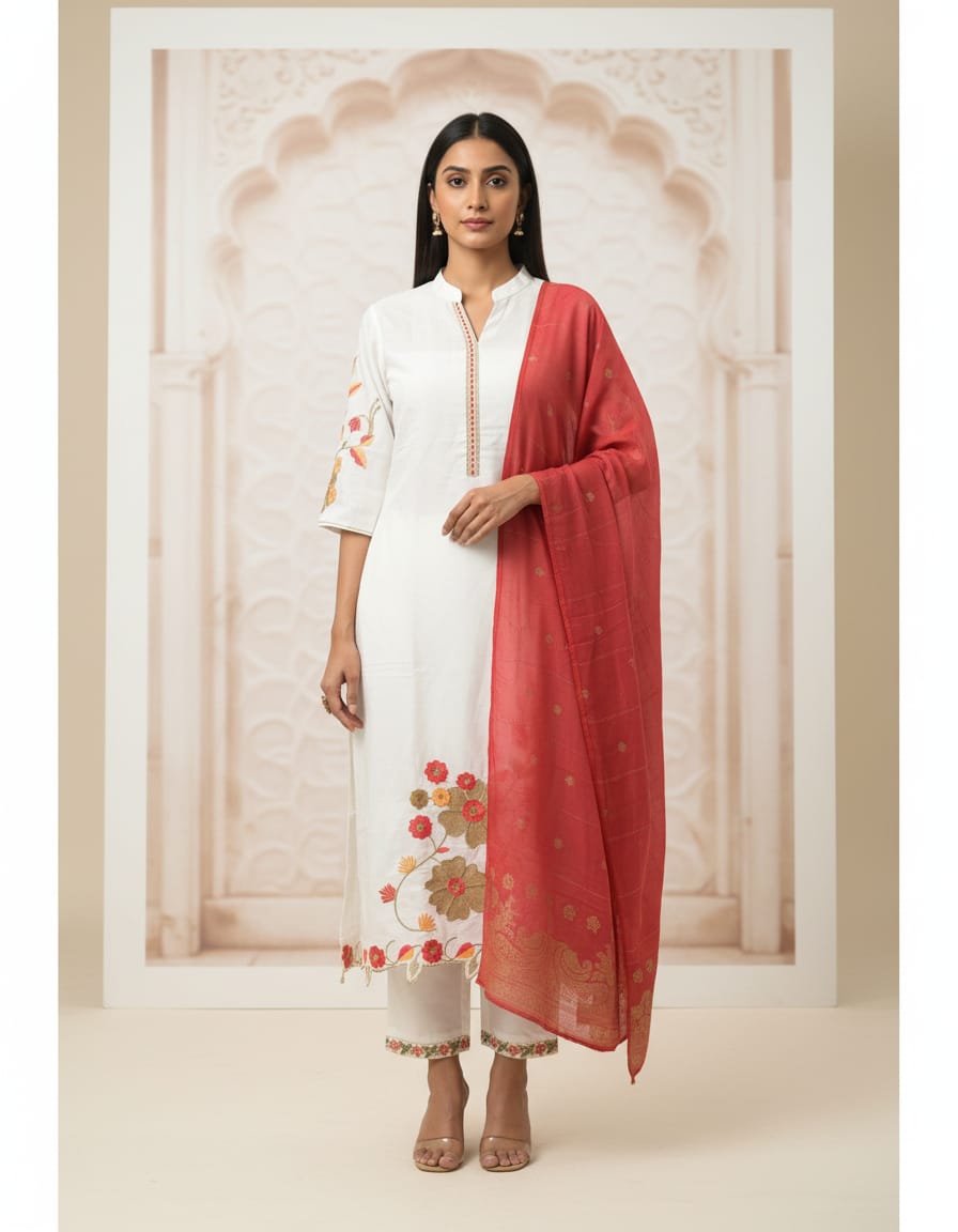 party wear cotton suit
